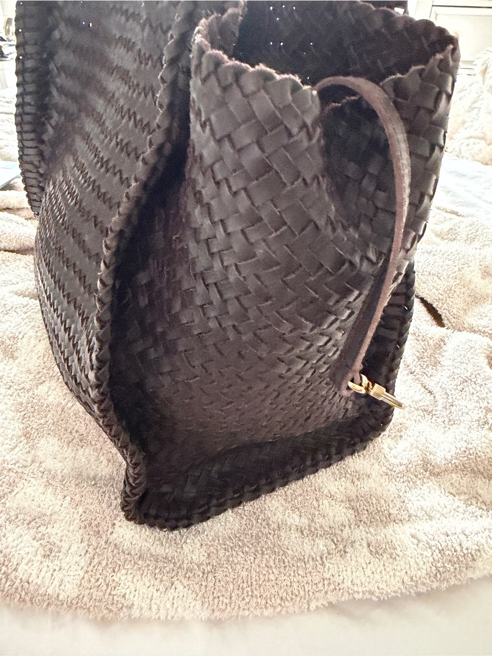 MADEWELL Lexington Woven Leather Tote - Picture 5 of 9
